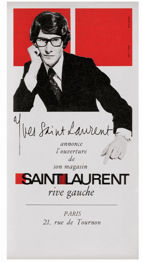 rive gauche by yves saint laurent|ysl 1966.